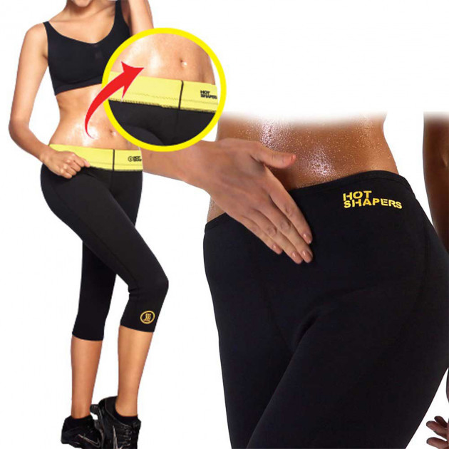 Бриджі для схуднення HOT SHAPERS RG-88335, легінси для схуднення, одяг для вагонки, з ефектом сауни