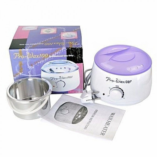 Воскоплав з терморегулятором PRO-WAX 100 для воску в банці, гранулах, таблетках, 400 мл