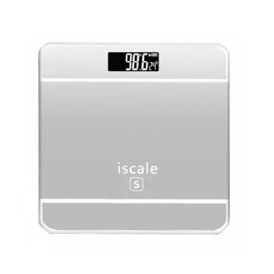 Ваги для підлоги електронні iScale 2017D 180 кг (0,1 кг), з температурою. Колір: білий