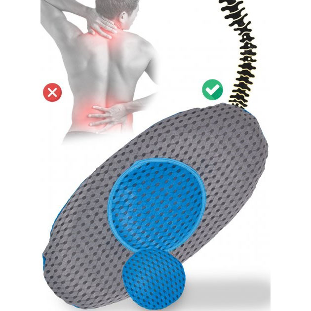 Ортопедична подушка для попереку Lumbar Support TV One. Подушка для попереку з ефектом пам’яті