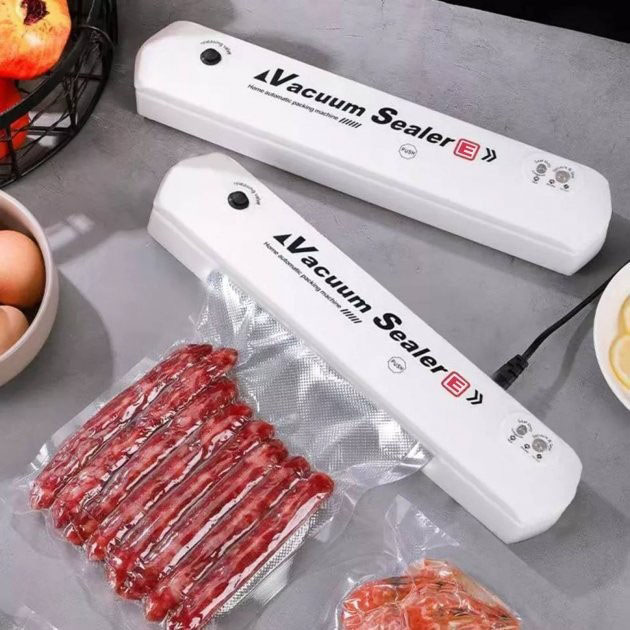 Вакуумний пакувальник VACUUM SEALER LP-11 (S+) нова модель, дві кнопки. Колір: білий