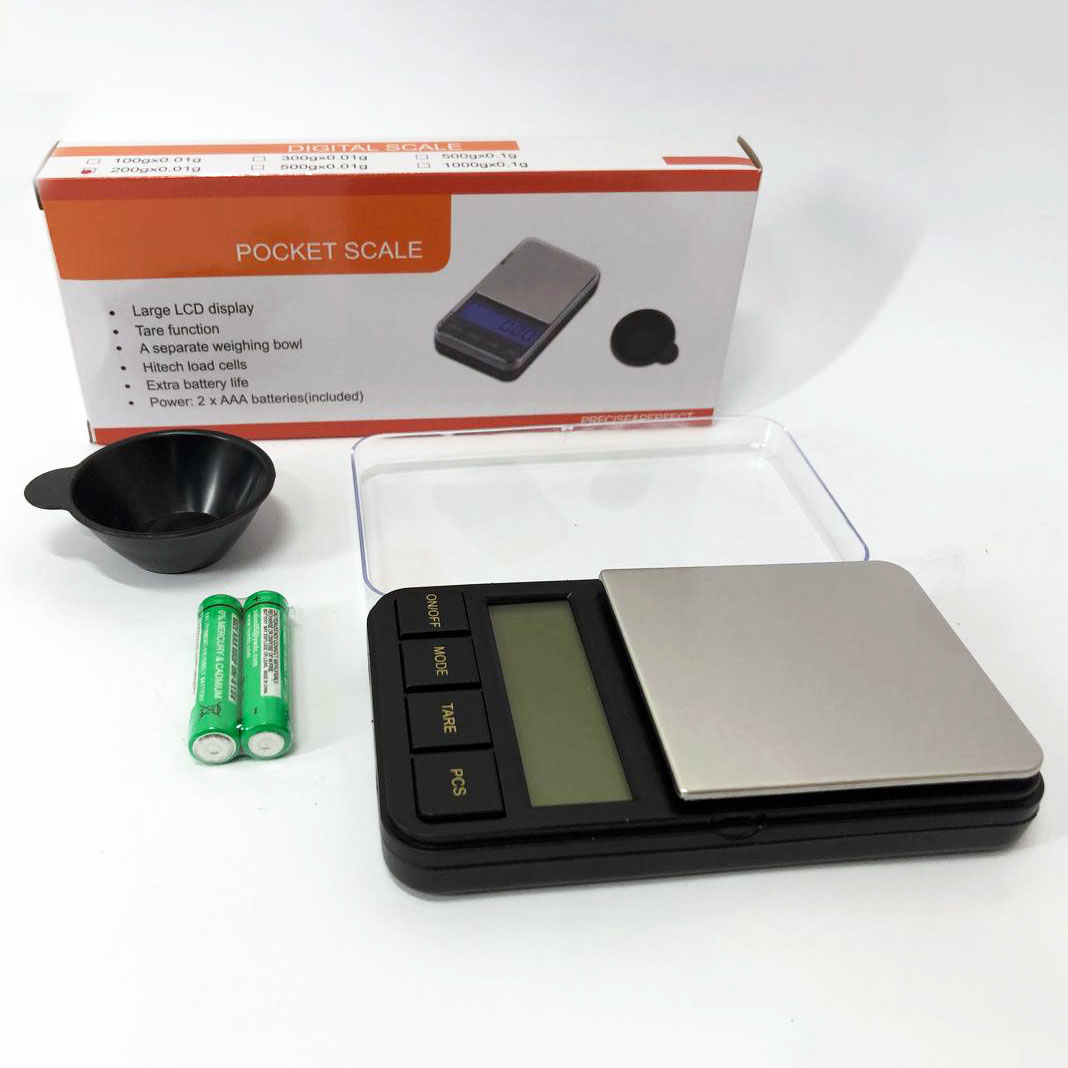 Ваги ювелірні Digital scale VS 6285PA - 200 г, 0.01 г з чашею, електронні ваги для золота
