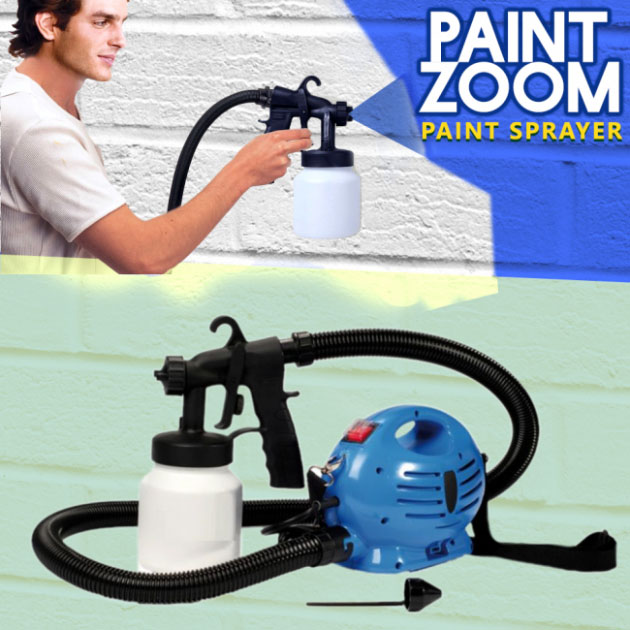 Фарборозпилювач‑пульверизатор PAINT ZOOM професійний розпилювач фарби, апарат для фарбування стін