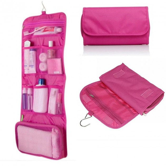 Органайзер дорожній сумочка Travel Storage Bag косметичка, колір: рожевий