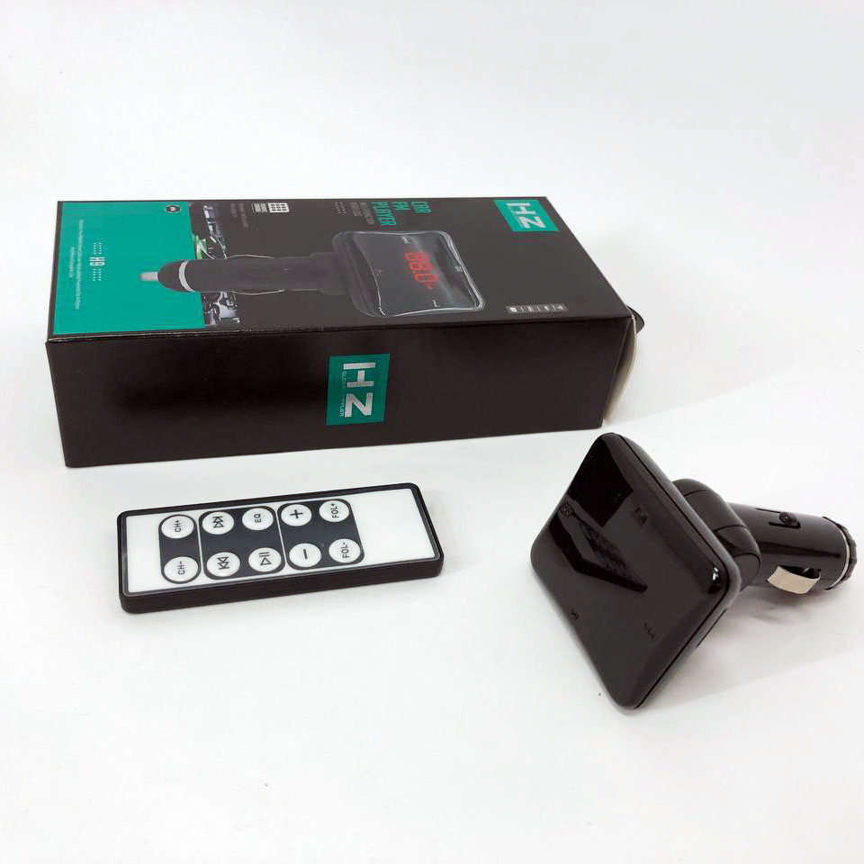 Трансмітер FM‑модуль HZ H9, FM‑модуль Bluetooth в машину, автомобільний плеєр