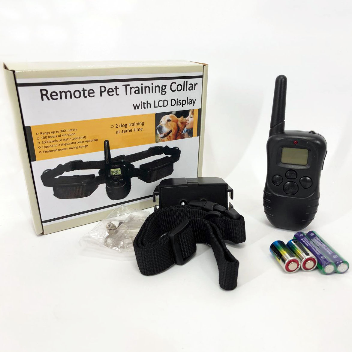 Нашийник для собак Remote Pet Dog Training з LCD‑дисплеєм