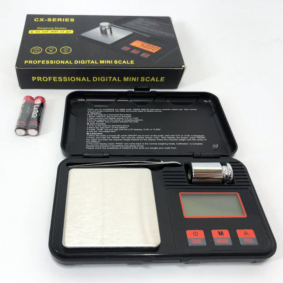 Ювелірні ваги CX-Toolbox, 200 г (0,01 г) з чашею, міні‑ваги, електронні грамові ваги для золота
