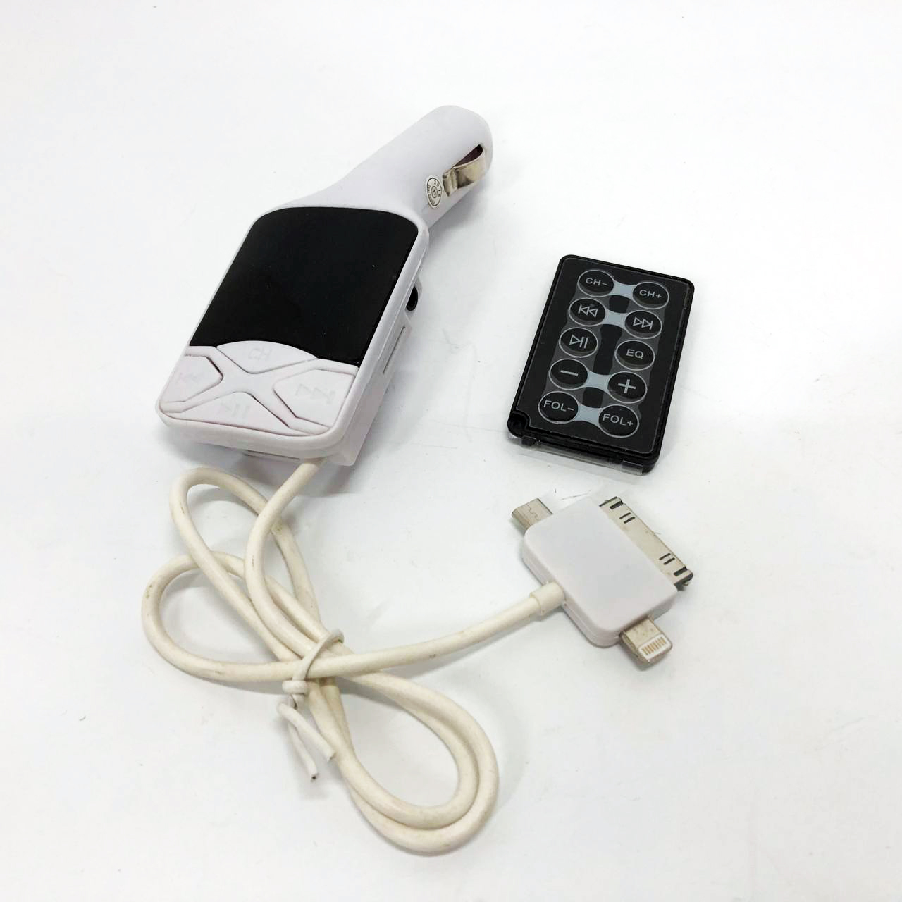 Автомобільний FM трансмітер модульатор CM I19A SD/Usb, FM трансмітер модульатор Bluetooth в прикурювач
