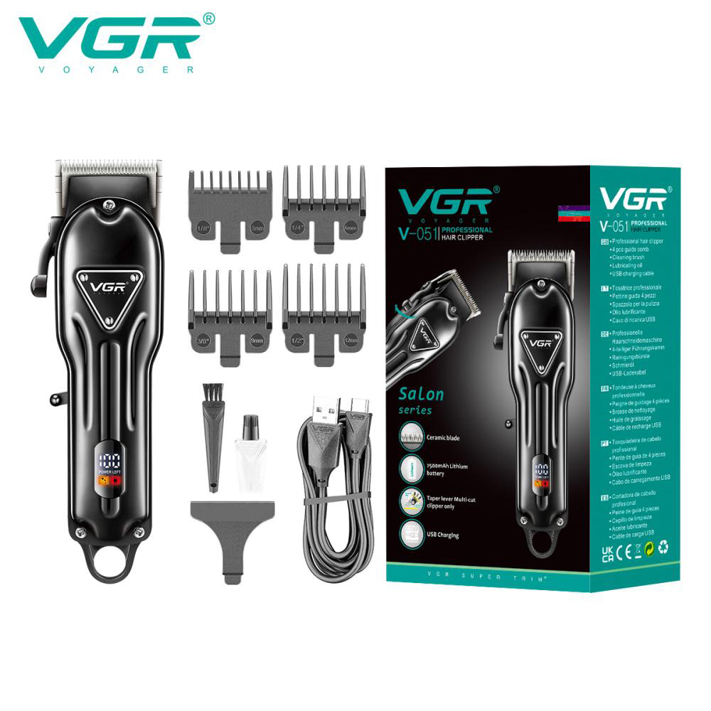 Акумуляторна машинка для стрижки VGR V-051