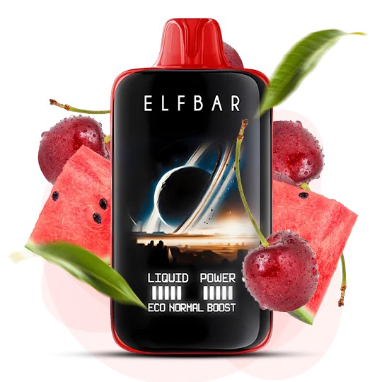 Elf Bar Moon Night 40000. Вишня‑кавуна (Cherry Watermelon)