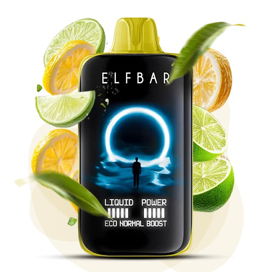 Elf Bar Moon Night 40000. Лимон‑лайм