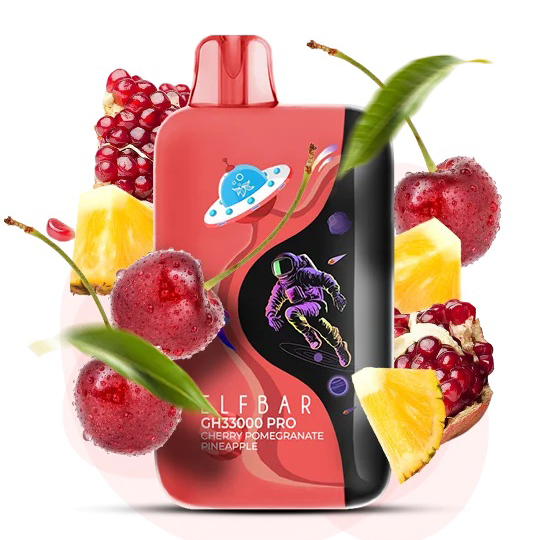 Elf Bar GH 33000 PRO. Вишня, гранат, ананас (Cherry Pomegranate Pineapple)