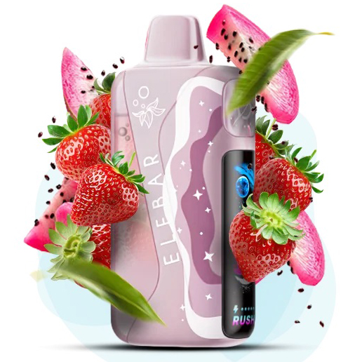 Elf Bar Lush King Pro 40000 Кисла Полуниця Драконів фрукт (Sour Strawberry Dragonfruit)