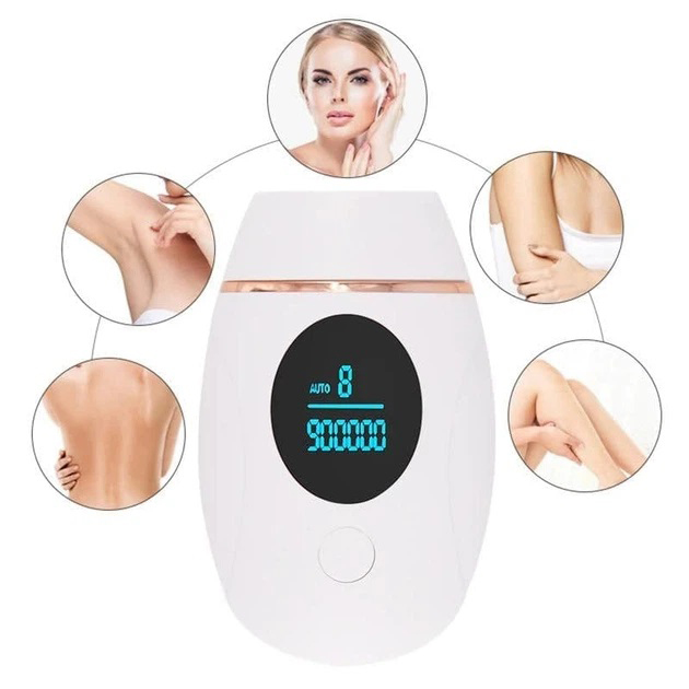 Лазерний епілятор Depilator Laser 36 Вт 8 рівнів 900 000 спалахів