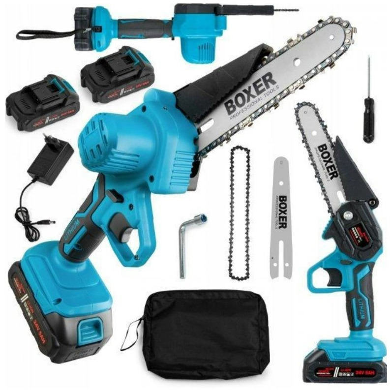 Ланцюгова акумуляторна пила 150 мм Boxer BX‑3301