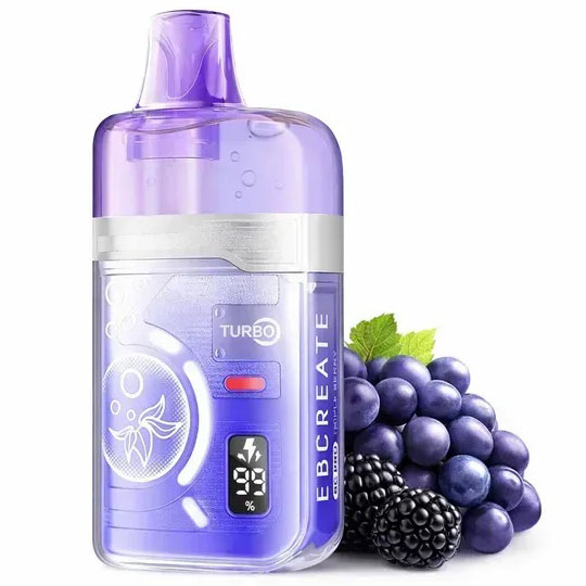 Elf Bar EBCreate BC Pro 40000. Ежевика‑виноград (Blackberry Grape)