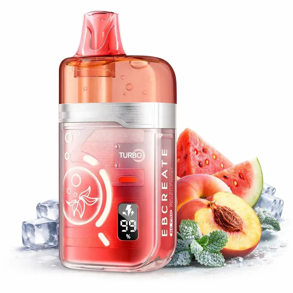 Elf Bar EBCreate BC Pro 40000. Кавуново‑персиковий мороз (Watermelon Peach Frost)