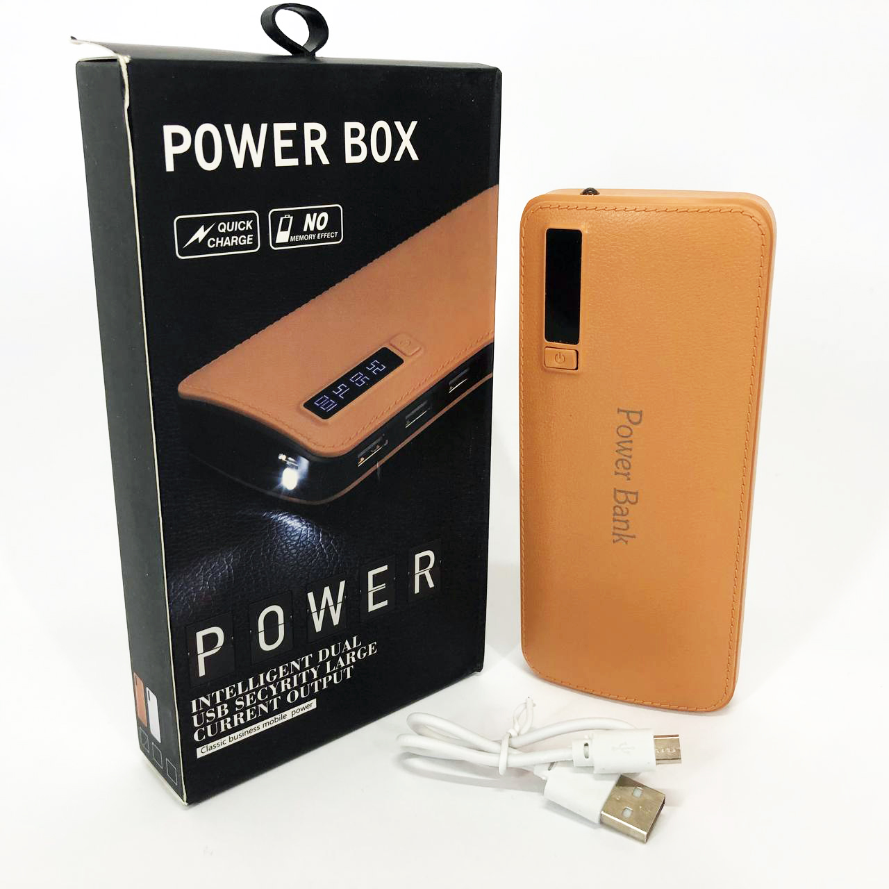 Портативний зарядний пристрій Павербанк 50000 mAh 3 USB Power Bank Smart Tech Beige
