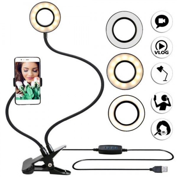 Набір блогера Professional Live Stream, світлодіодна кільцева лампа для селфі, LED лампа кільцева
