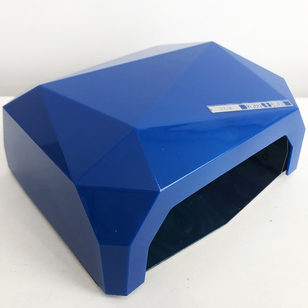 Сушарка для нігтів UV LAMP CCF+LED, лампа для нарощування нігтів, сенсорна, колір: синій