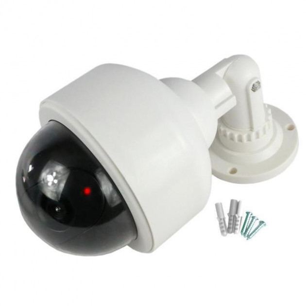 Муляж камери CAMERA DUMMY 2000 із датчиком руху, муляж камери спостереження, камера‑обманка