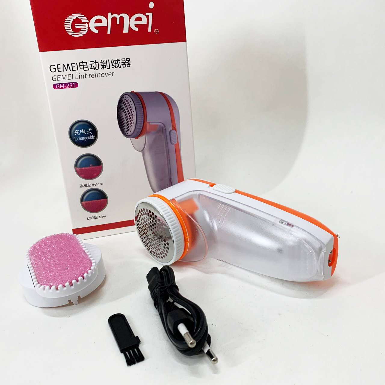 Машинка від катишків GEMEI GM-231, машинка для видалення катишків