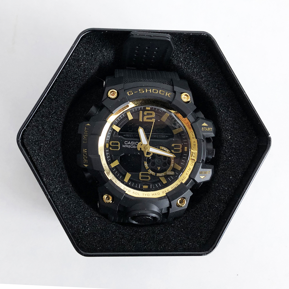 Годинник наручний G SHOCK GG‑100B. Колір: золотий