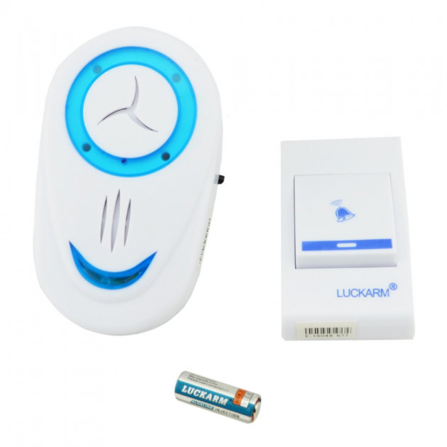 Безпровідний дверний дзвінок Luckarm Intelligent A8853, блакитний