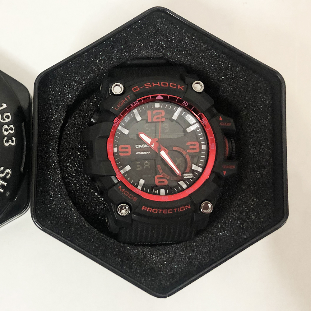 Годинник наручний G‑SHOCK GG‑1000. Колір: червоний