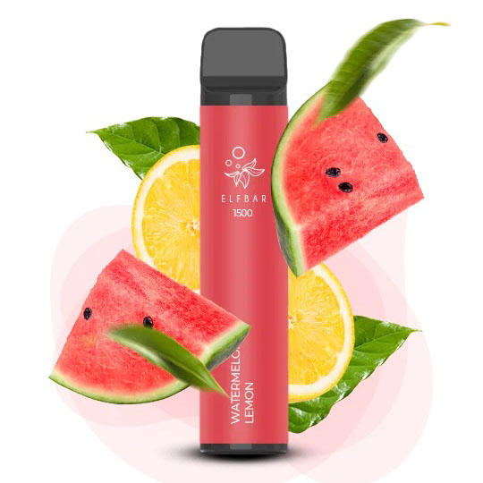 Elf Bar Original (Ельф Бар) 1500 тяг. Кавун‑лимон (Watermelon Lemon)