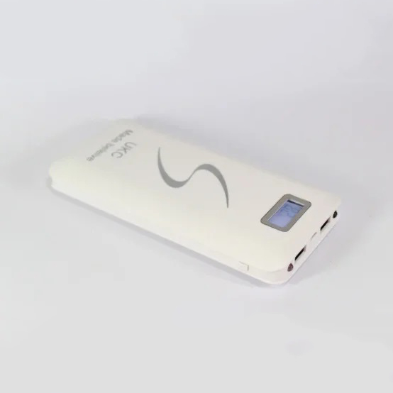 Портативне мобільне заряджання Power Bank 30000/9600 mAh UKC, Умб зарядний power bank. Колір: білий