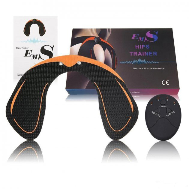 Міостимулятор‑тренажер для сідниць EMS Hips Trainer, імпульсний масажер