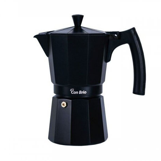 Кавоварка гейзерна Con Brio CB-6409 (450 мл) (на 9 чашок)
