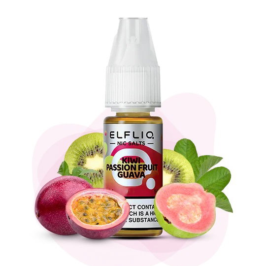 Рідина ELFLIQ 30 мл 5 %. Ківі Маракуя Гуава (Kiwi Passionfruit Guava)