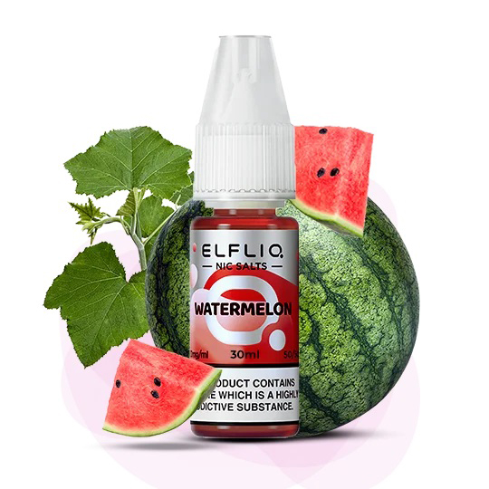 Рідина ELFLIQ 30 мл 5 %. Кавун (Watermelon)